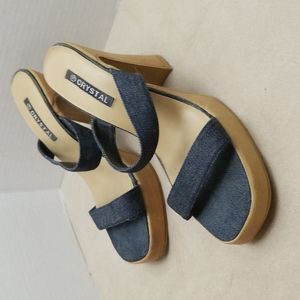 Crystal Jean Platform Heel